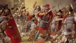 Legioni romane in battaglia