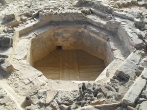 The remains of the baptistery at Costa Balenae