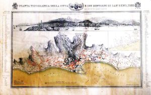 Pianta topografica originale del Cantù del 1882