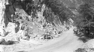 Construction of "Cornice" Road