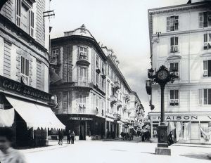 Feraldi buildings at the intersection of Via Feraldi and Via Vittorio Emanuele