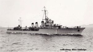 The French Destroyer Forbin