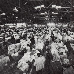 Le marché aux fleurs en 1947