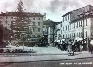 The car park on the Piazza Colombo slab