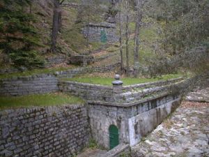 The sources of the Aqueduct  from Vignai 