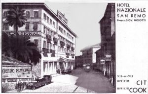 Publicité dans une carte postale de 1910