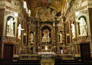 L'abside del Santuario della Madonna della Costa