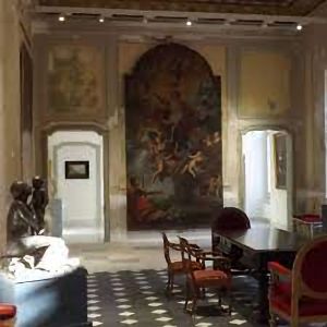 Una delle sale interne del Palazzo Comunale