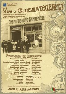 Playbill for a performance of the Compagnia Stabile di Sanremo
