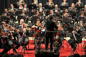 Performance by the Sanremo Symphony Orchestra