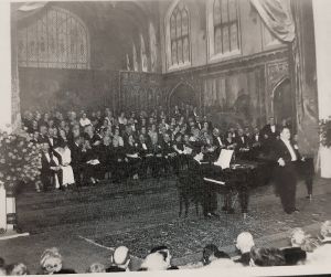 Concerto di Beniamino Gigli nel 1954