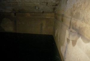 Un angolo della cisterna
