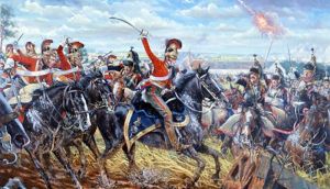 French cavalry in a painting