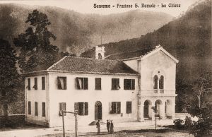 Il monastero e la chiesa nel 1920