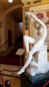 Tabacchi's sculpture, the 'Cica-Cica' now decorating the Casino