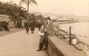 The lawyer Raimondo on the Corso Imperatrice in 1913