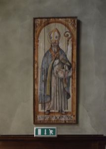 Ritratto di San Romolo su legno