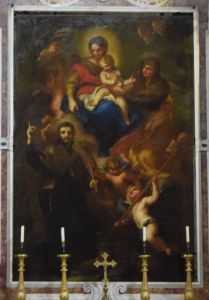 Il quadro sopra l'altare