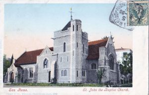 La chiesa ricostruita