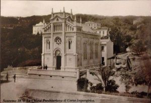 The newly built church