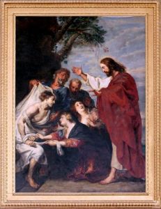 Il quadro della Resurrezione di Lazzaro