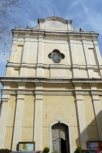 La facciata della Chiesa di Santa Margherita