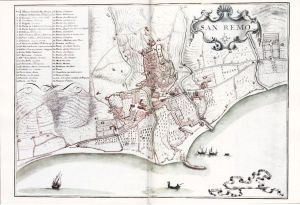 Planimetria del Vinzoni del 1773