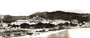 Il litorale del porto nel 18800