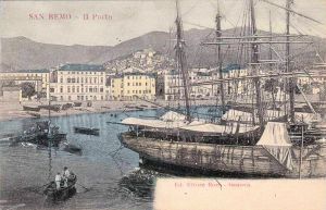 Velieri e la riva del porto