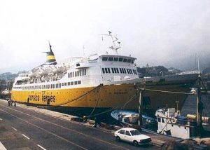 Il traghetto della Corsica Ferries
