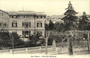Villa San Michele nel 1910